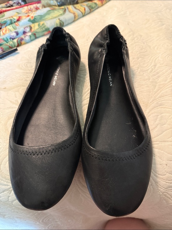 ANTONIO MELANI Shoes - ANTONIO MELANI Black Ballet Flats